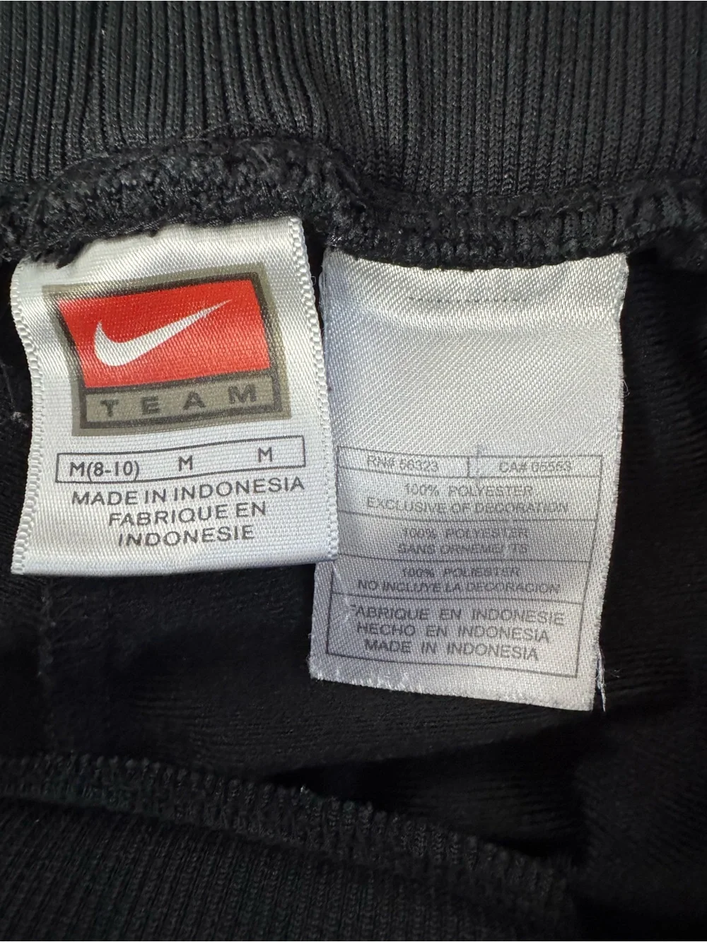 Nike Team Oregon State Beavers Track Pants Women’s Medium Black Drawstring NCAA